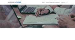 Desktop Screenshot of joannesevers.com